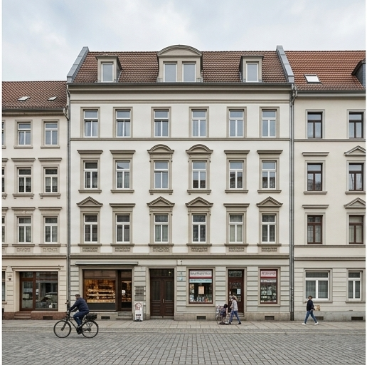 Referenzobjekt großes MF Reihenhaus